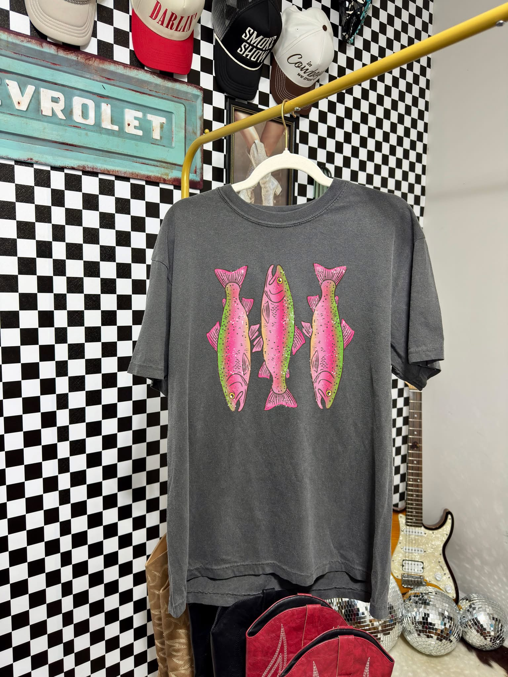 Pink trout