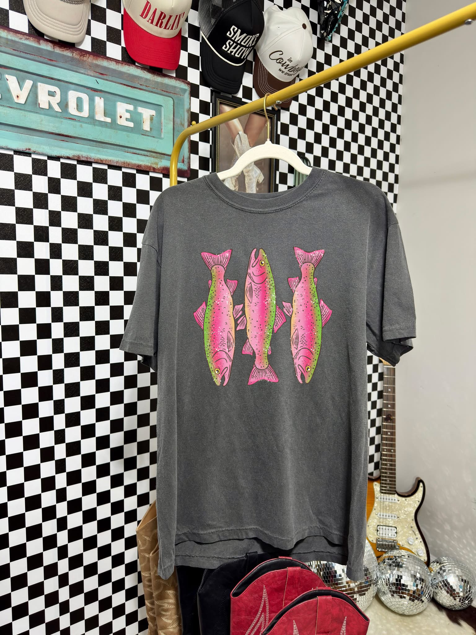 Pink trout