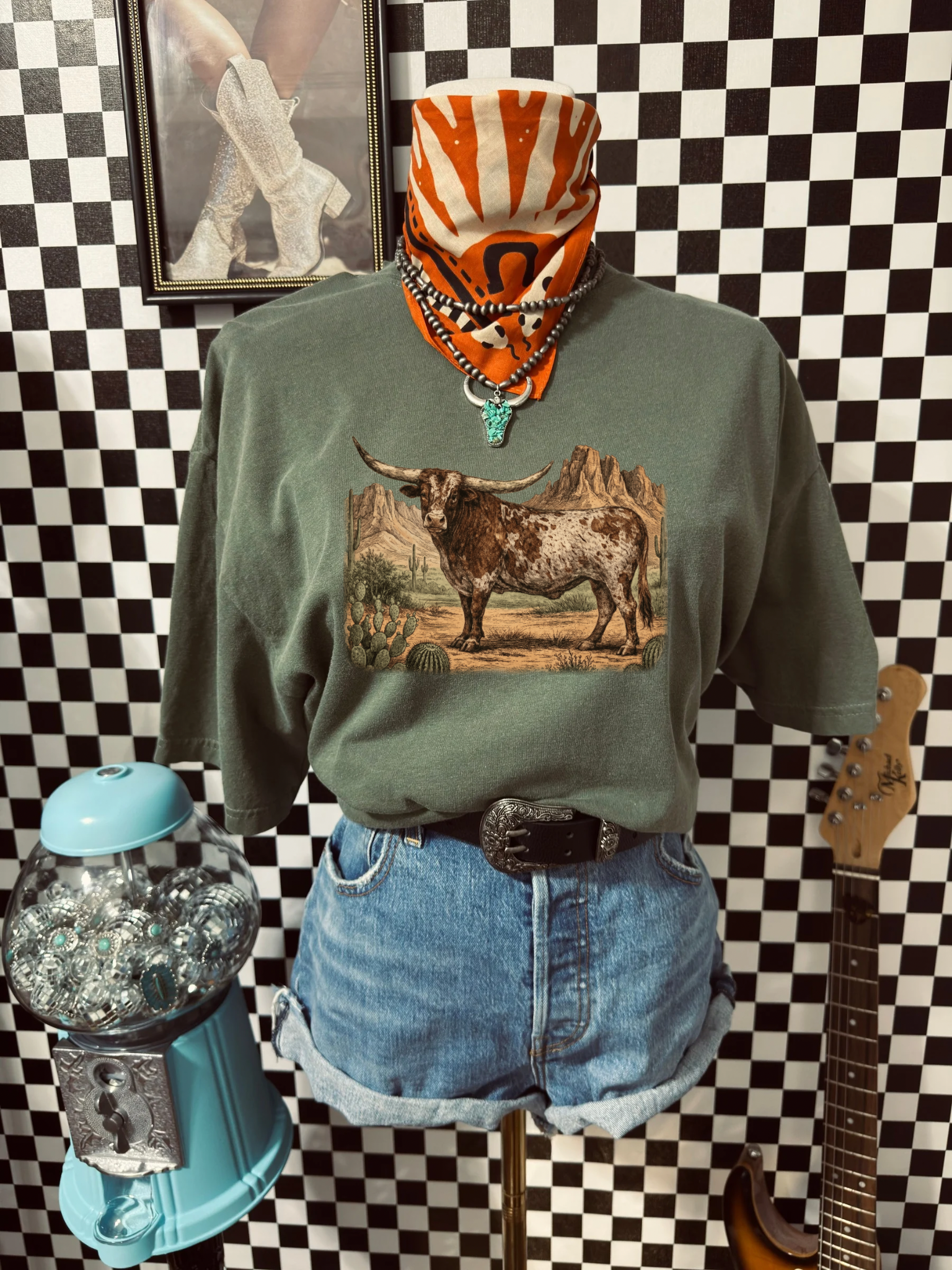 Vintage longhorn