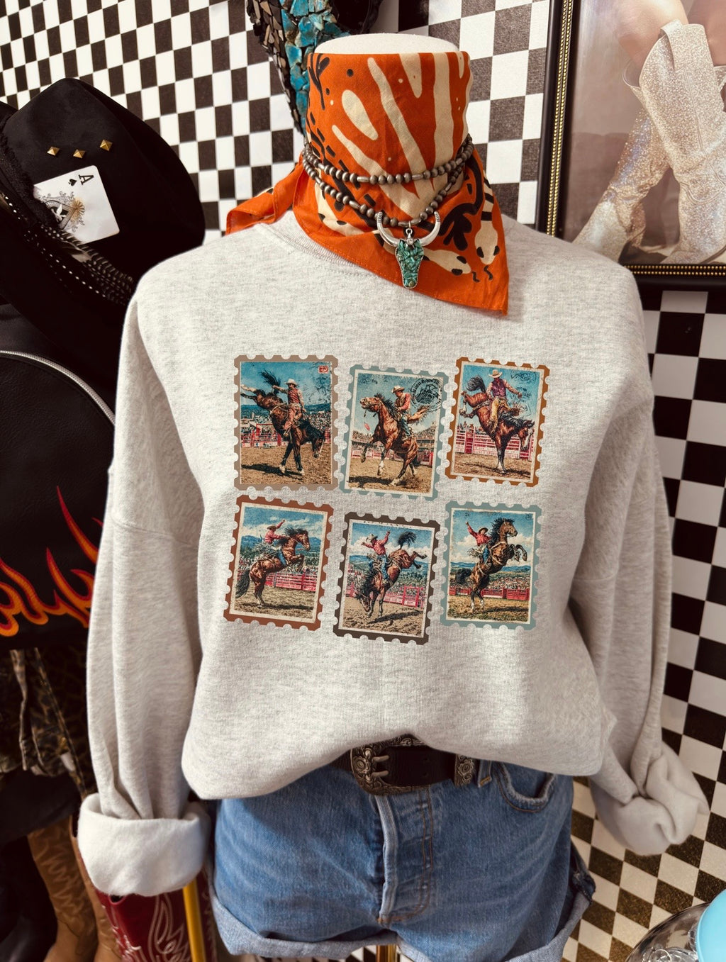 Rodeo stamps